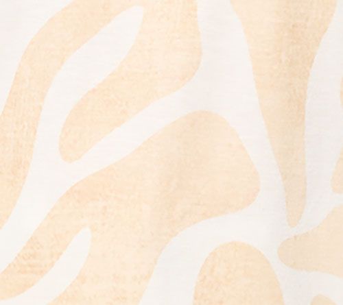 Belle by Kim Gravel Cabana Knit Stunning Border Print Top — View 2