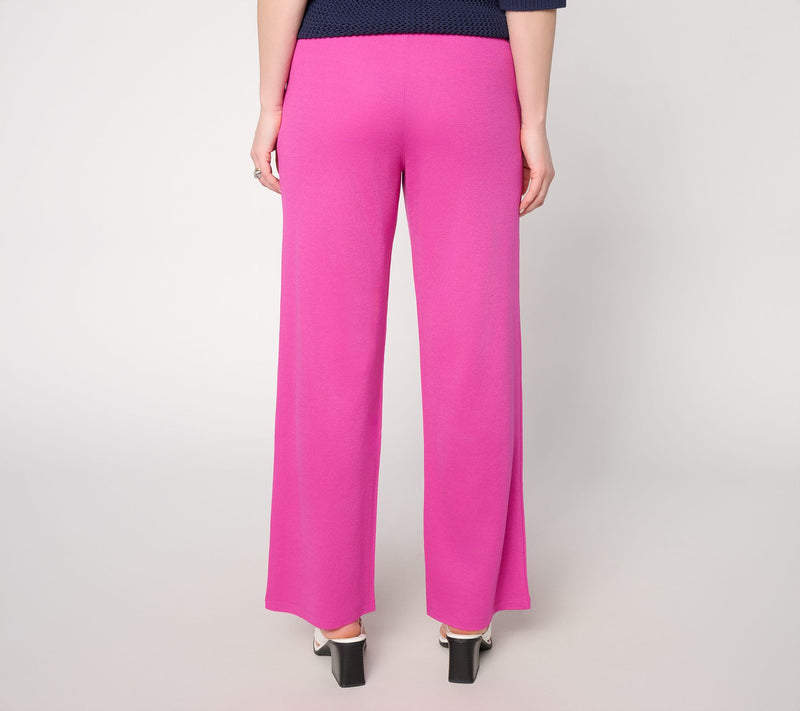 Belle by Kim Gravel Regular Cabana Knit Full Length Pant — View 4