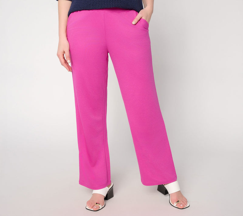 Belle by Kim Gravel Regular Cabana Knit Full Length Pant — Main view