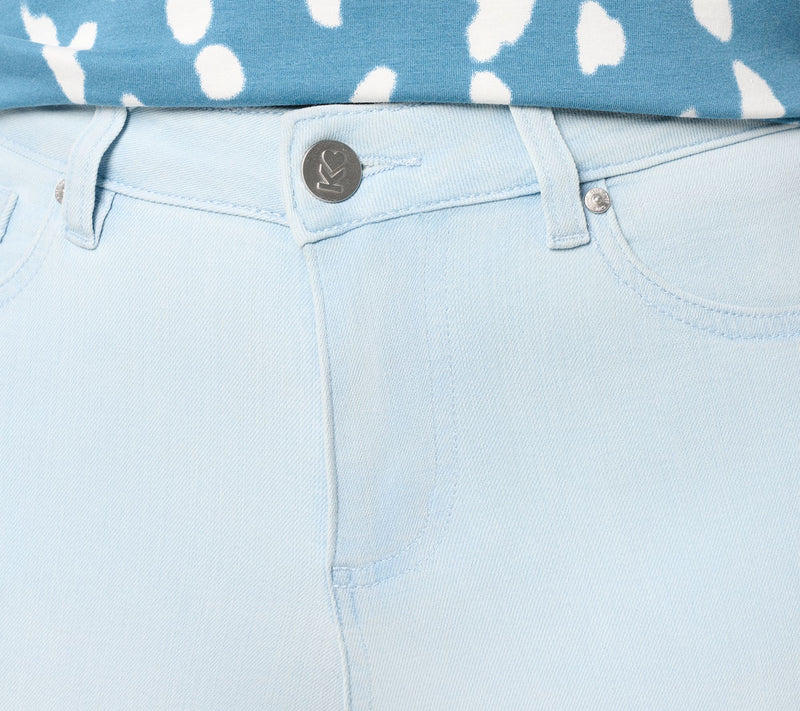 Belle by Kim Gravel Regular Girlfriend Denim Crop Jean — View 6