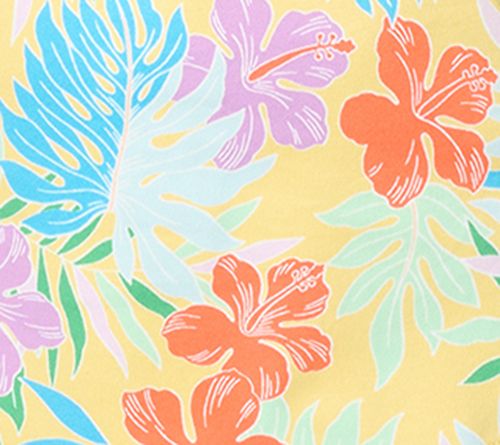 Quacker Factory Island Hopping Printed 3/4 Sleeve Top — View 8