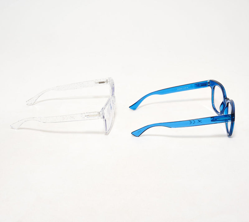 Hummingbird Betsy Set of 2 Auto-Tint Blue Light Sun Readers, 0-2.5 — View 4