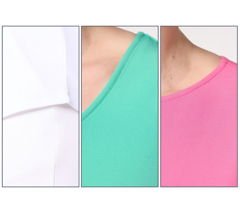 Susan Graver Essentials Liquid Knit Set of 3 Tank Tops — View 14