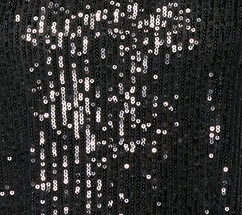 Susan Graver Sequin Knit Lined Scoop Neck Sleeveless Top — View 7