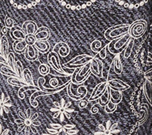 Susan Graver Weekend Petite Printed Linen Blend Wide Leg Crop Pants — View 9