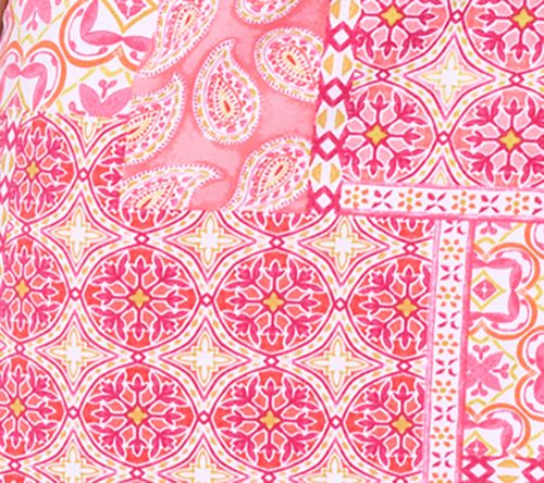 Susan Graver Weekend Regular Printed French Terry Wrap Skort — View 7