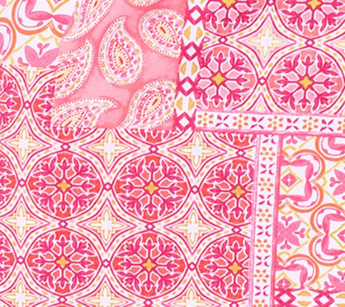 Susan Graver Weekend Petite Printed French Terry Wrap Skort — View 7