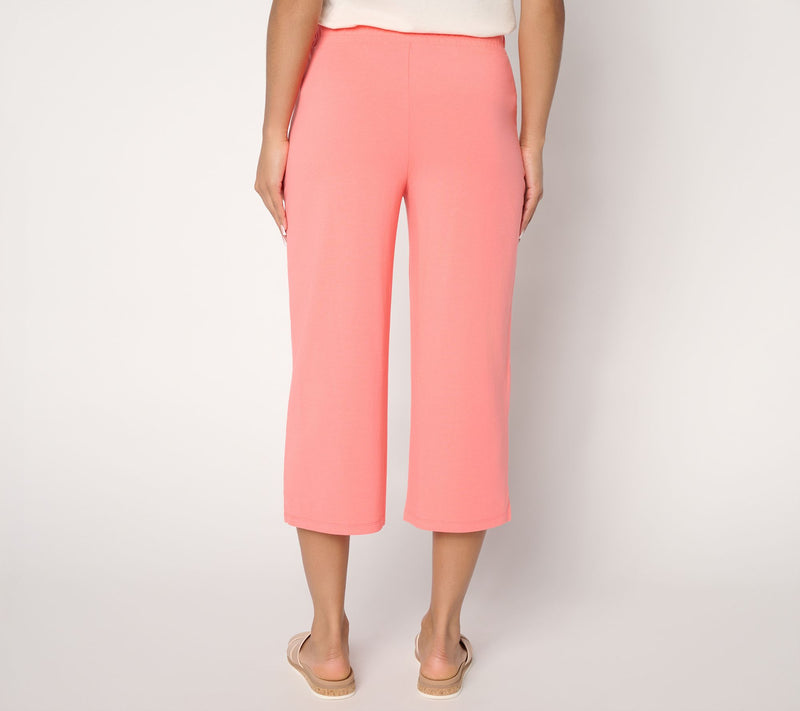 AnyBody Regular Cozy Knit Jersey Capri Pants — View 10
