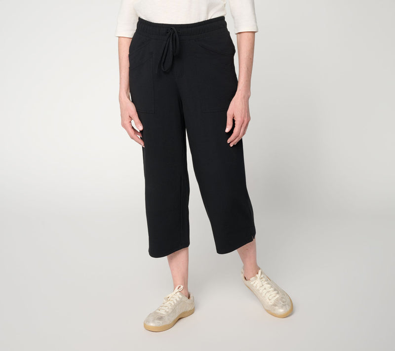 AnyBody Regular Cozy Knit Jersey Capri Pants — View 14