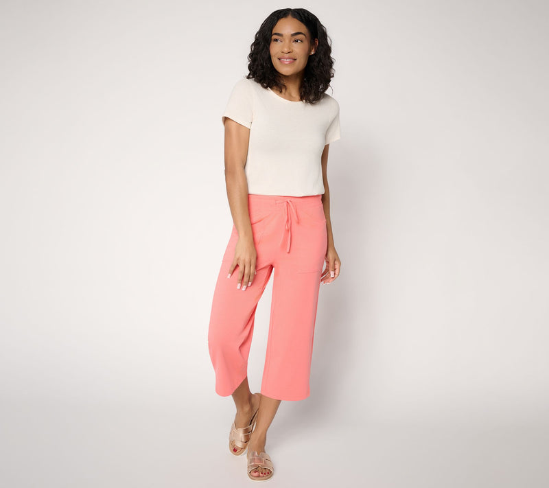 AnyBody Regular Cozy Knit Jersey Capri Pants — View 11