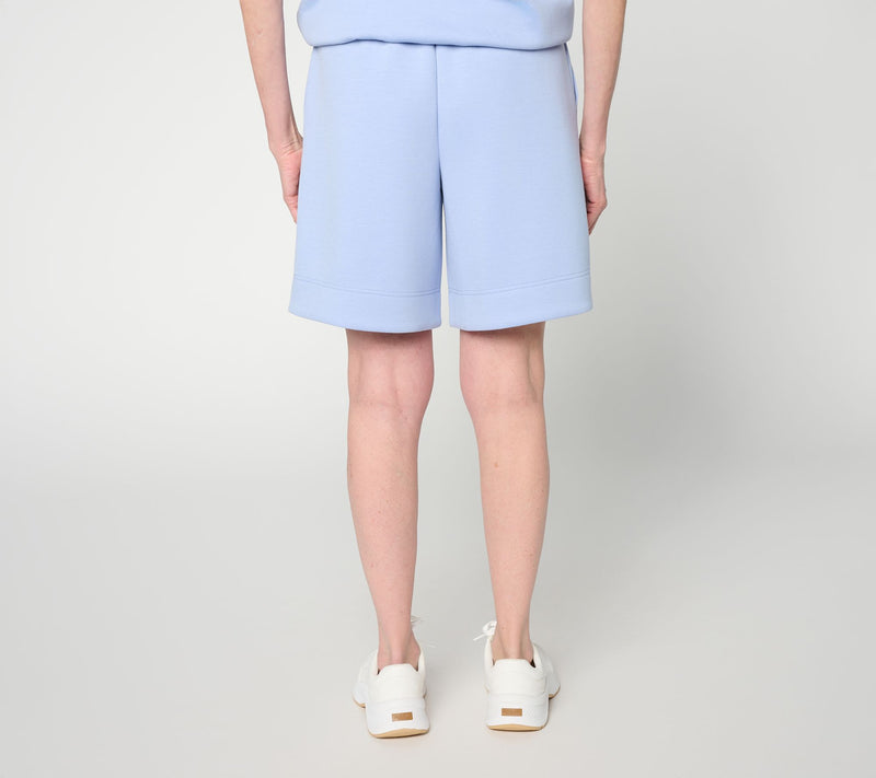 Martha Stewart Signature Tall Comfort Stretch Wide-Leg Shorts — View 4