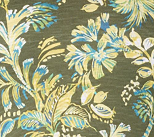Denim & Co. Regular Printed Linen Blend Midi Dress — View 8