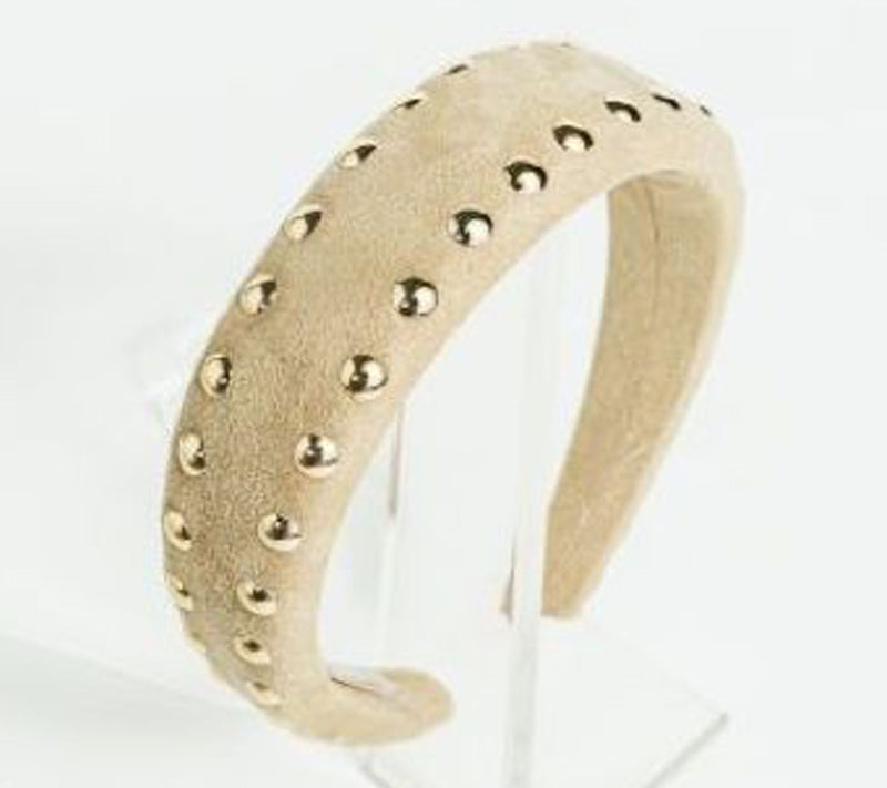 Violet and Brooks Laurel Suede Headband — Main view