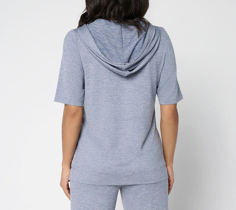 Denim & Co. Active Cool to the Touch Elbow Sleeve Pullover — View 4