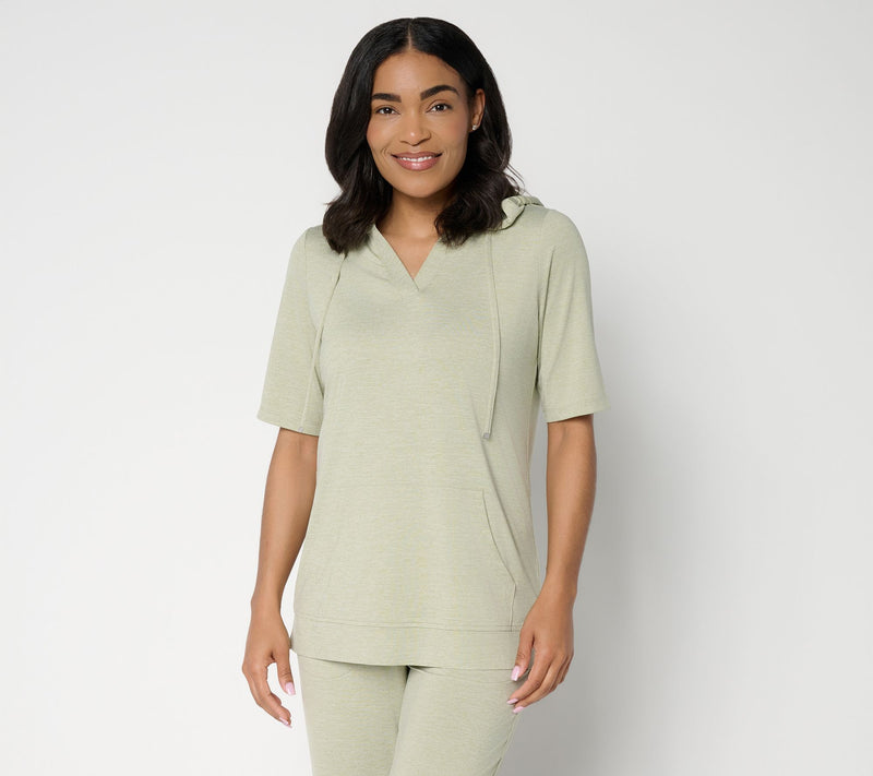 Denim & Co. Active Cool to the Touch Elbow Sleeve Pullover — View 11