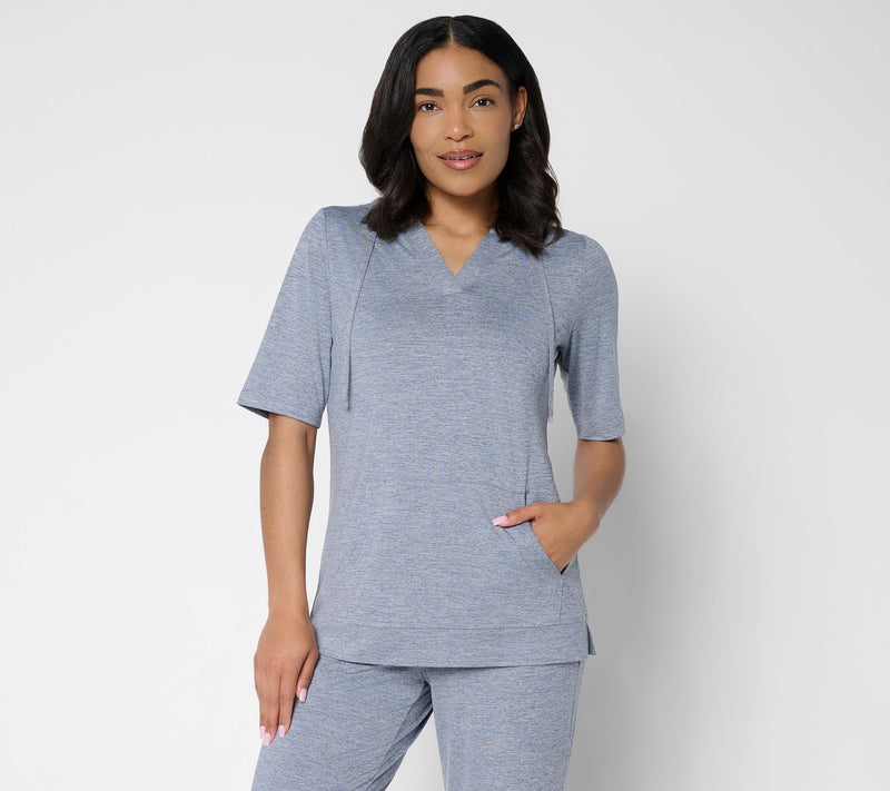 Denim & Co. Active Cool to the Touch Elbow Sleeve Pullover — View 12