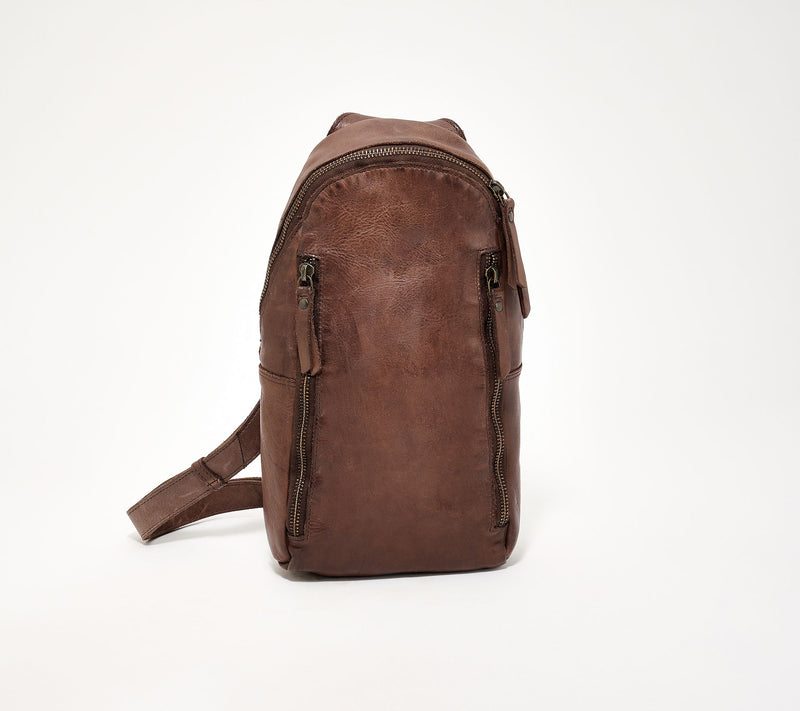 Libre Faire Travel Leather Sling — Main view