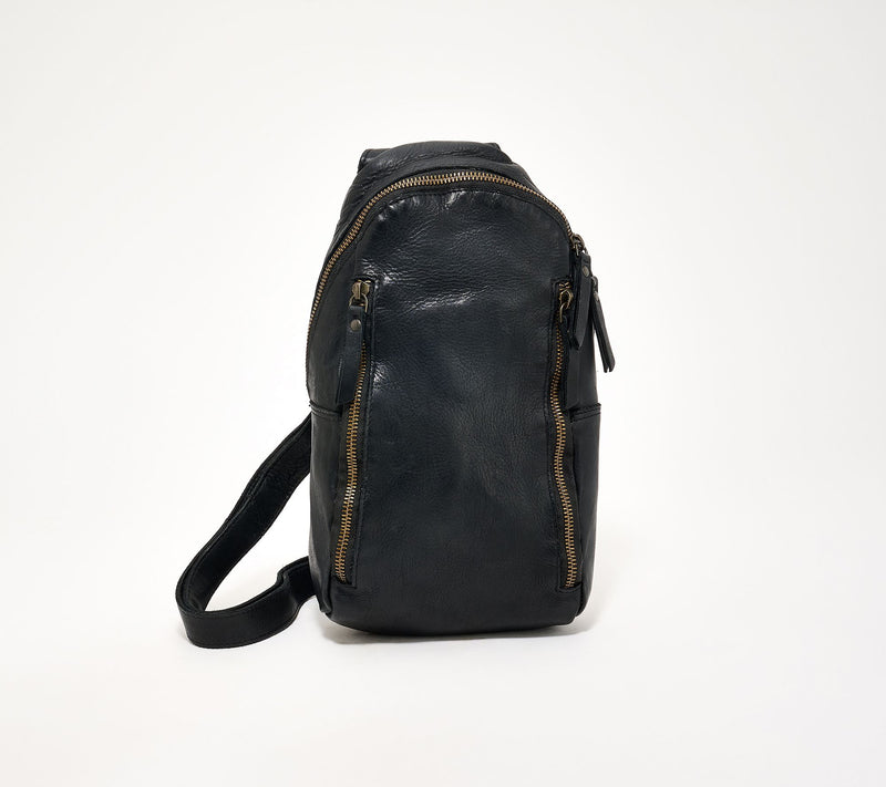 Libre Faire Travel Leather Sling — View 12