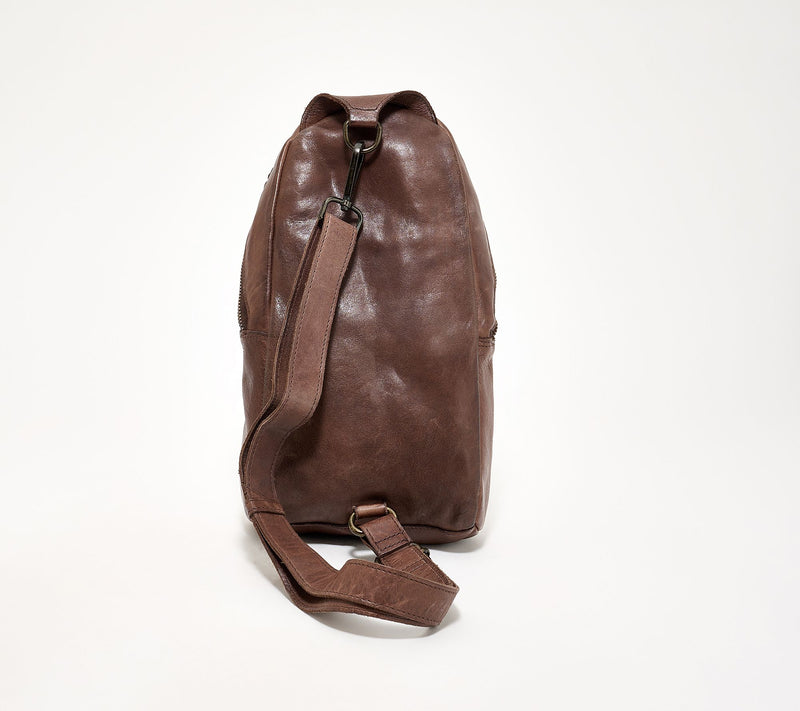Libre Faire Travel Leather Sling — View 3