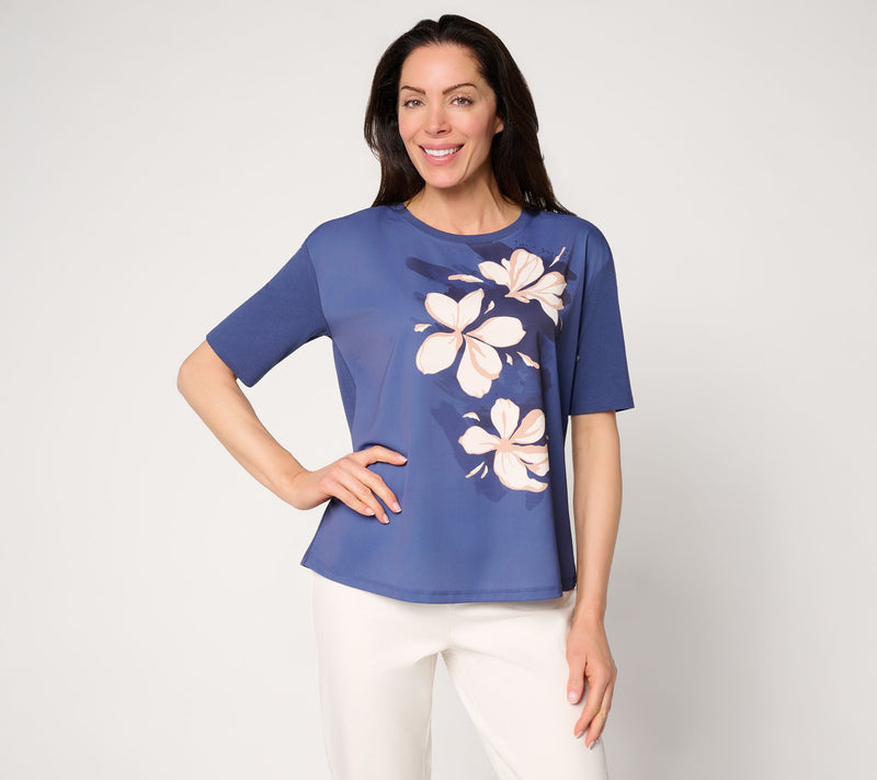 BEAUTIFUL by Lawrence Zarian Placed Print Mixed Media Top — View 11