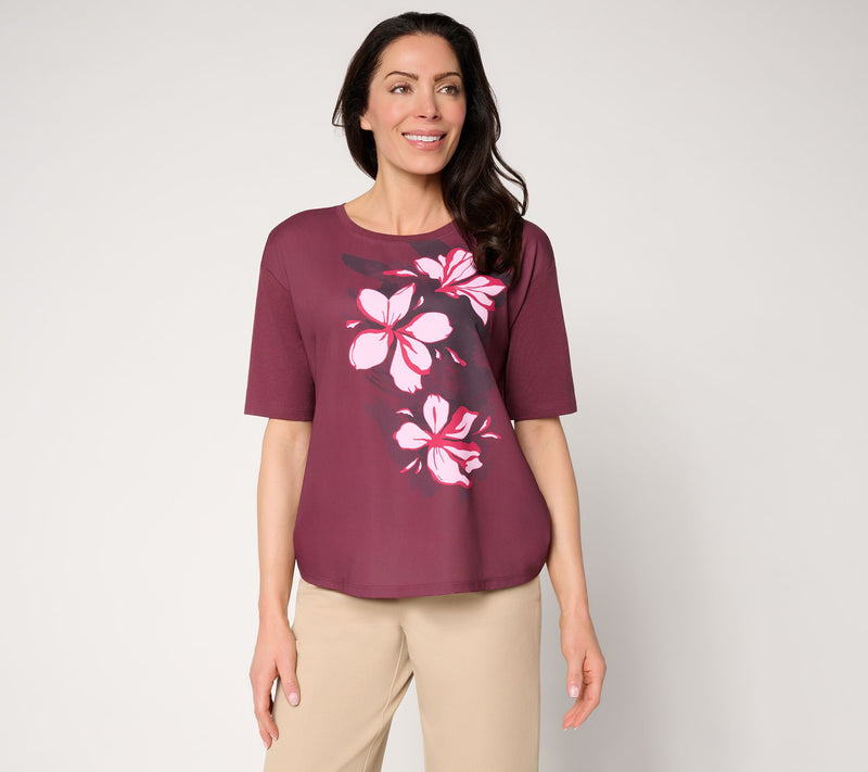 BEAUTIFUL by Lawrence Zarian Placed Print Mixed Media Top — View 13