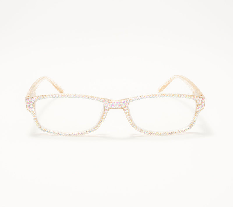 Kirks Folly Glitter Goddess Reading Glasses 0-2.5 — View 2