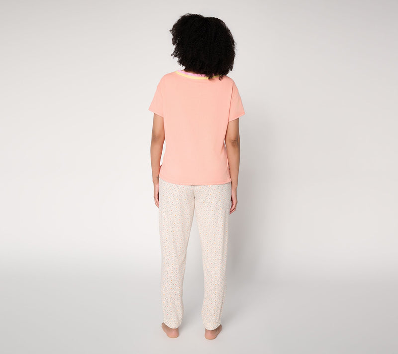 MUK LUKS Jersey Tee & Jogger Pajama Set — View 13