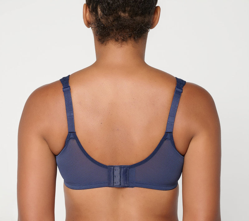 Breezies Natural Curves Lace Trim Underwire Support Bra — View 3