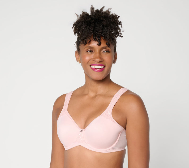 Breezies Natural Curves Lace Trim Underwire Support Bra — View 10
