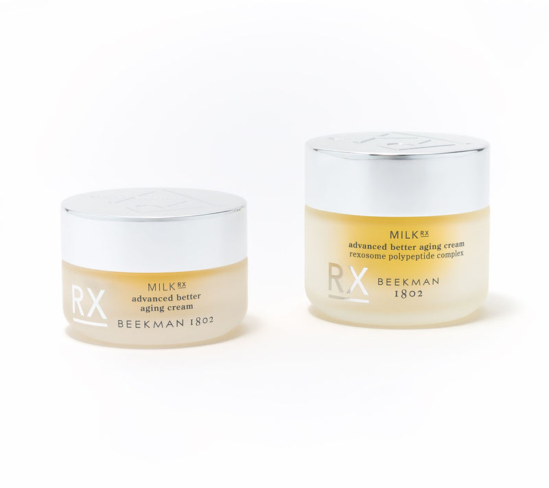 Beekman 1802 Home & Away 1.7oz Milk RX Cream & .5oz Milk RX Mini — Main view