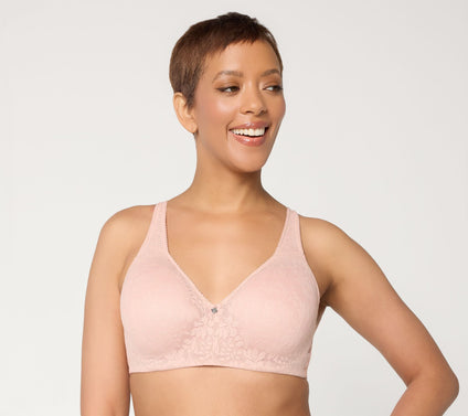 Breezies Whisper Lace Underwire Contour Bra