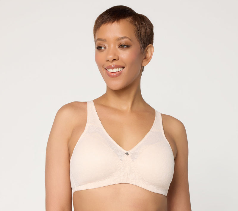 Breezies Whisper Lace Wirefree Contour Bra — View 3