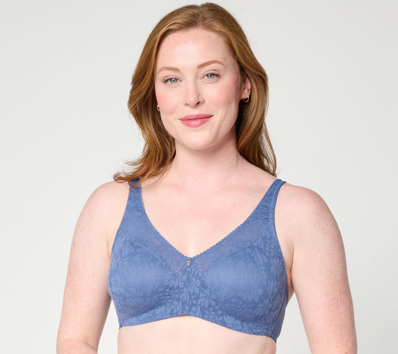 Breezies Whisper Lace Wirefree Contour Bra — View 6
