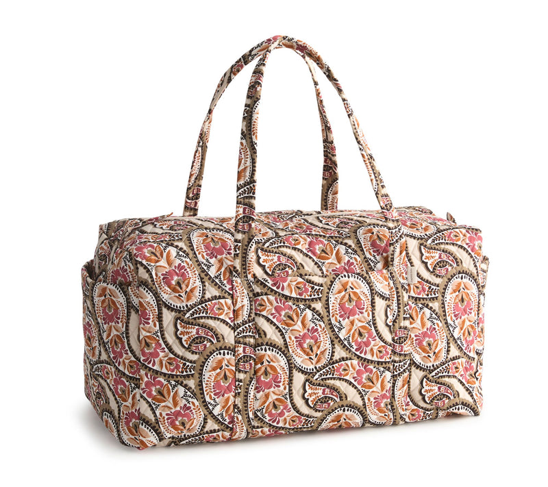 Vera Bradley Large Original Cotton Duffel Bag — Main view
