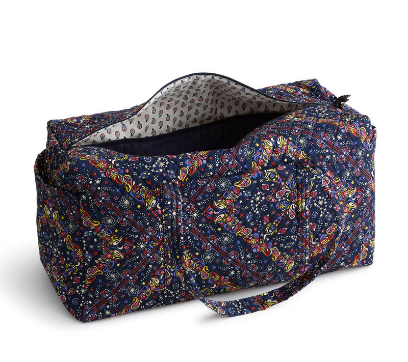 Vera Bradley Large Original Cotton Duffel Bag — View 3