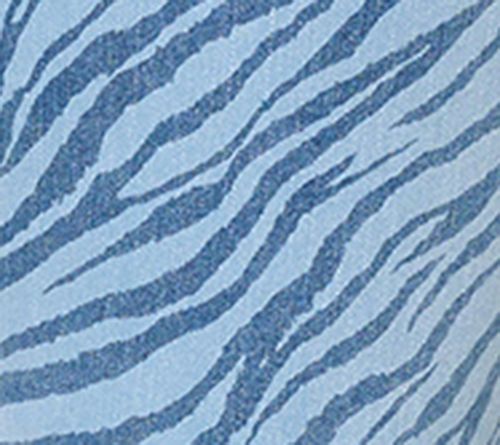 RM Studio x Rebecca Minkoff Regular Micah Zebra Stripe Jeans- Print — View 7