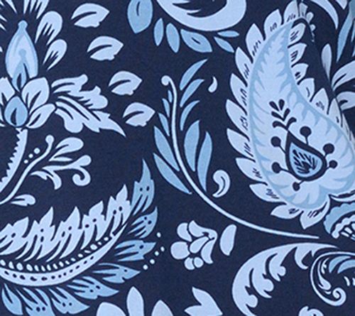 Denim & Co. Beach Jersey Printed V-Neck Tank Top — View 8