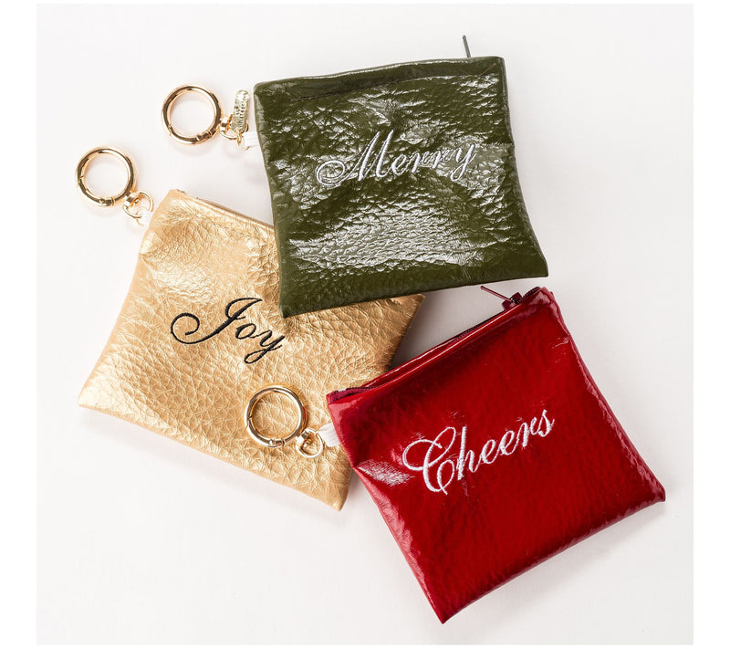 Violet and Brooks Paige Embroidered Coin Purse — View 4