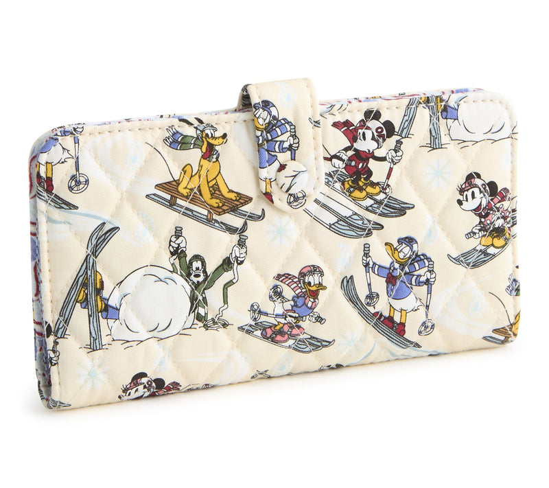 Vera Bradley Disney Downhill Skiing Mickey TabWallet — Main view