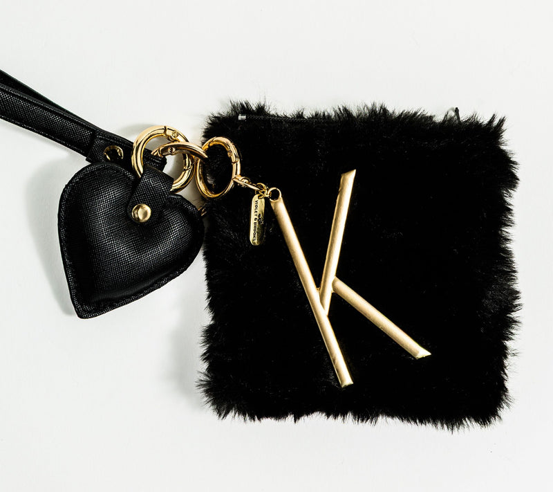 Violet and Brooks Cozy Coin Purse and Keychain — View 3