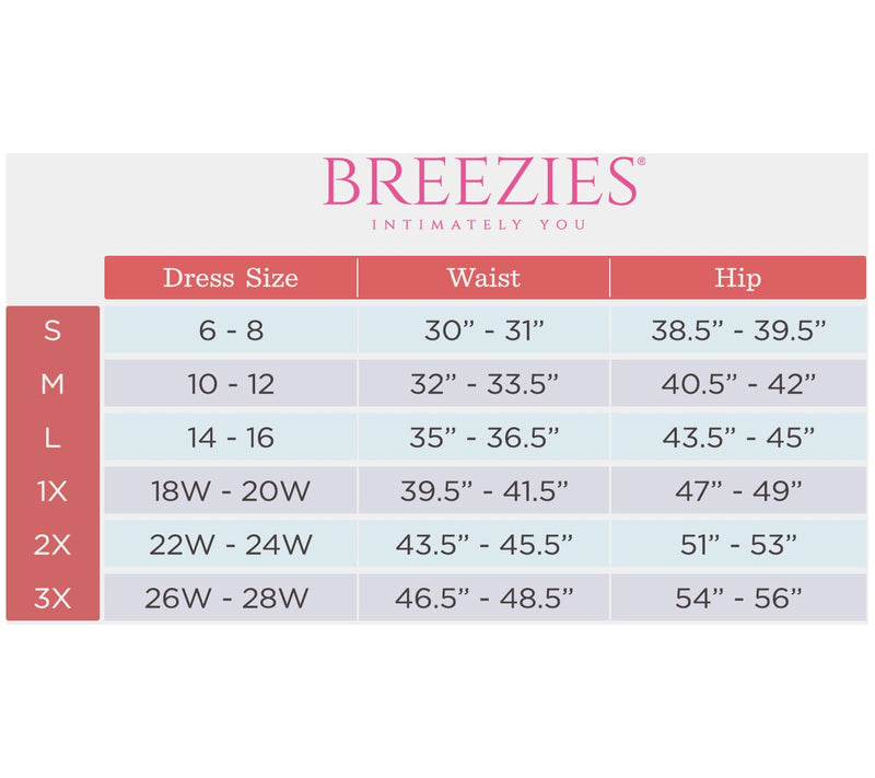 Breezies Whisper Lace Hi-Cut Panty Set of 3 — View 5