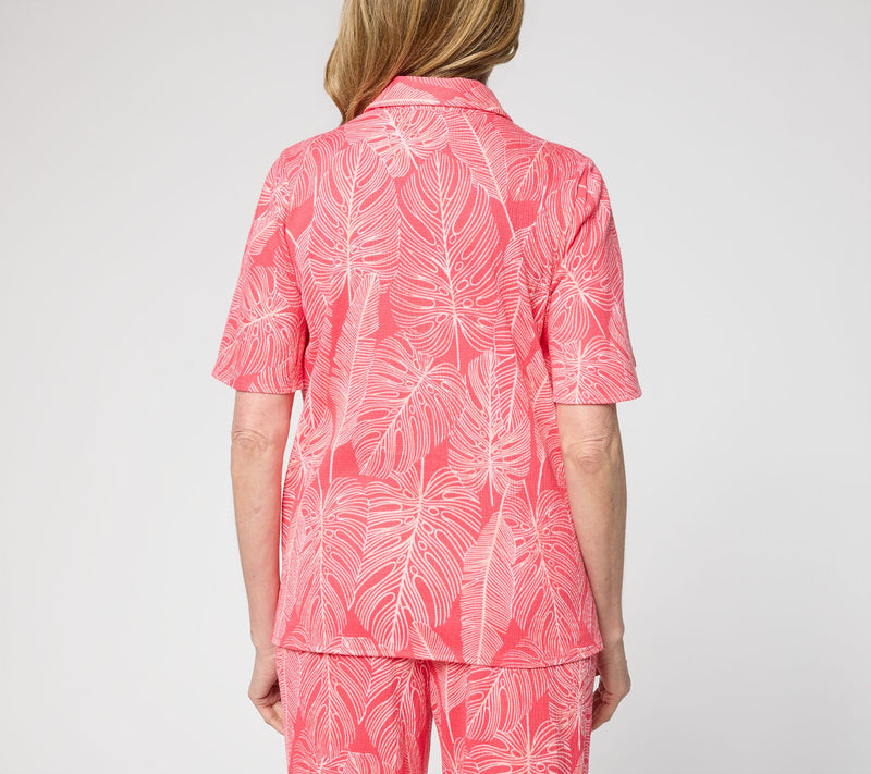 Belle by Kim Gravel Packabelle Slay the Vacay Tie Shirt — View 4