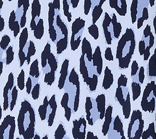 Dennis Basso Printed Italia Knit Bateau Neck Easy Tee — View 9