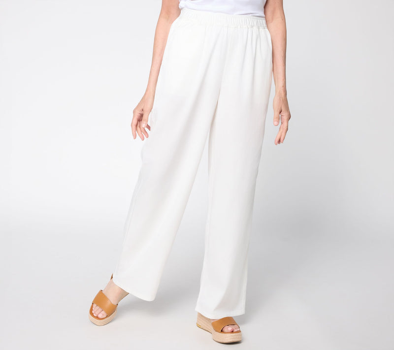 Dennis Basso Petite Tencel Blend Woven pant — View 12