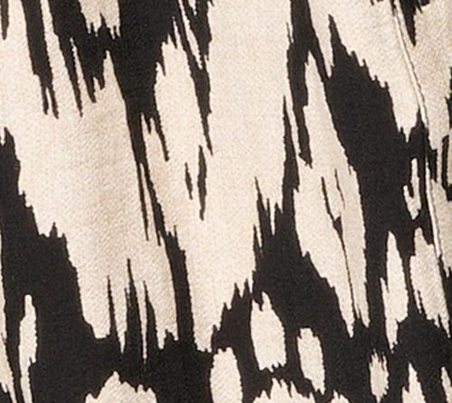 Dennis Basso Petite Drapy Ikat Button Front Shirt Dress — View 11