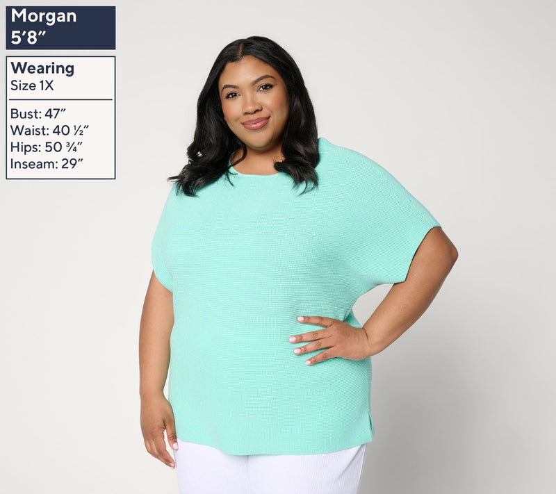 Belle by Kim Gravel Slay the Vacay Dolman Sweater — View 2