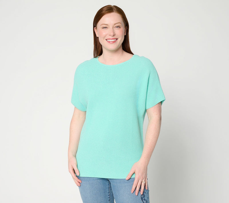 Belle by Kim Gravel Slay the Vacay Dolman Sweater — View 12