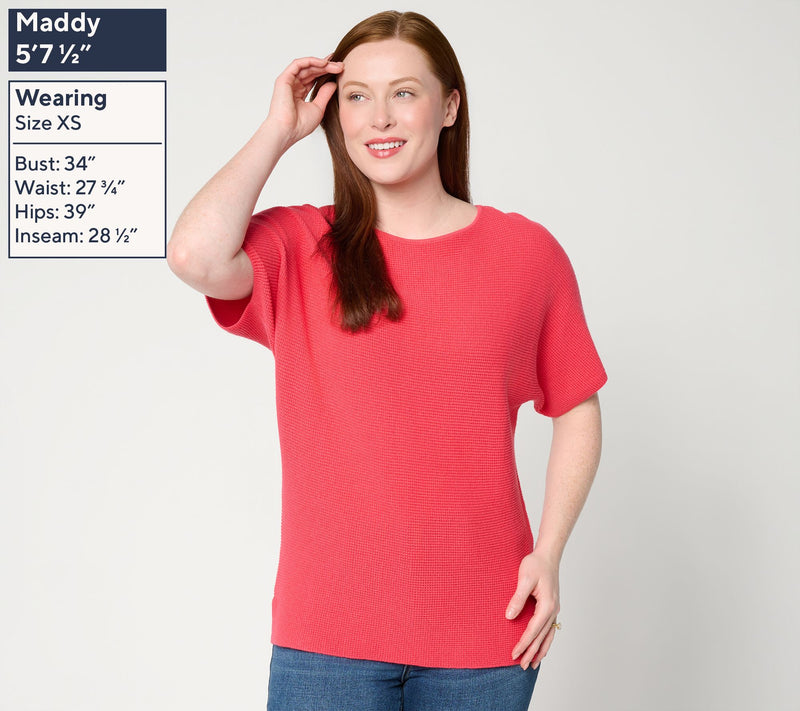 Belle by Kim Gravel Slay the Vacay Dolman Sweater — View 3