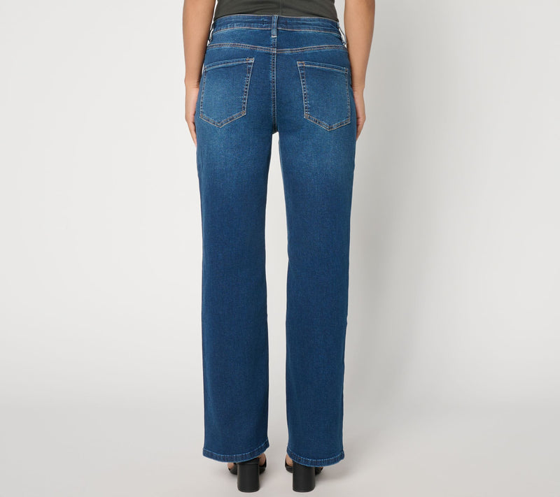 RM Studio x Rebecca Minkoff Petite Studded Luxe Stretch Stovepipe Jeans — View 7