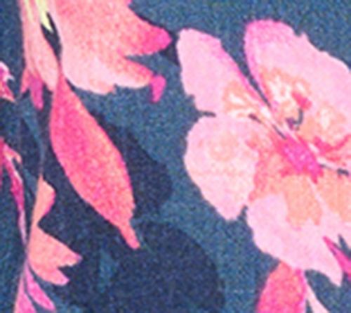Belle by Kim Gravel Petite Riviera Linen Garden Floral Big Shirt — View 6